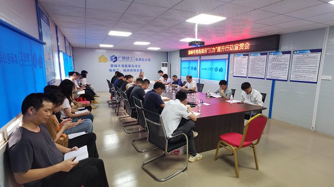 分公司党支部书记、副总司理胡海云深入牛湾岛项目宣贯《“三力”提升行动》。。。。。；；；菩奘 摄修图）.jpg